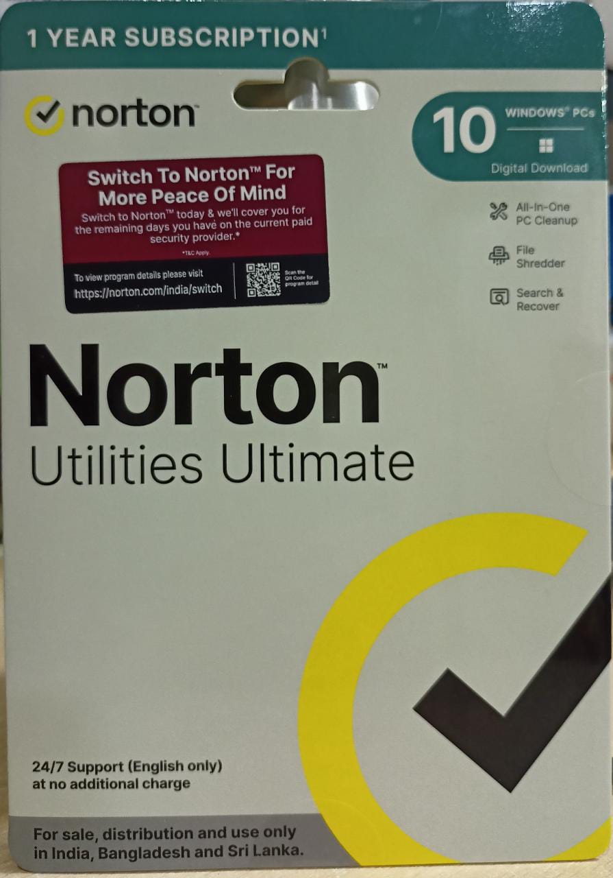 Norton Utilities Ulitmate
10 Devices 1 Year